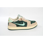 Q3 Air Jordan 1 Low Metallic Green