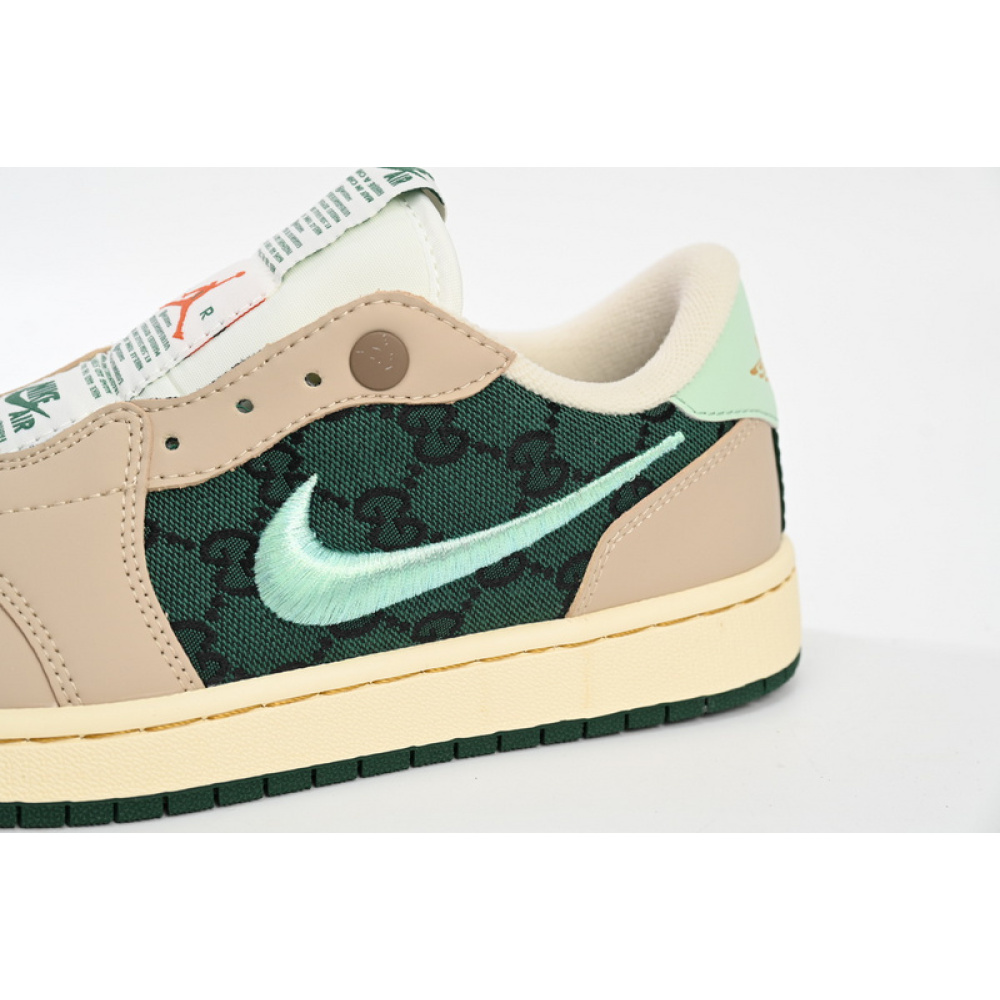 Q3 Air Jordan 1 Low Metallic Green