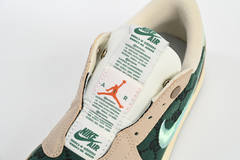 Q3 Air Jordan 1 Low Metallic Green