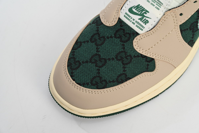 Q3 Air Jordan 1 Low Metallic Green