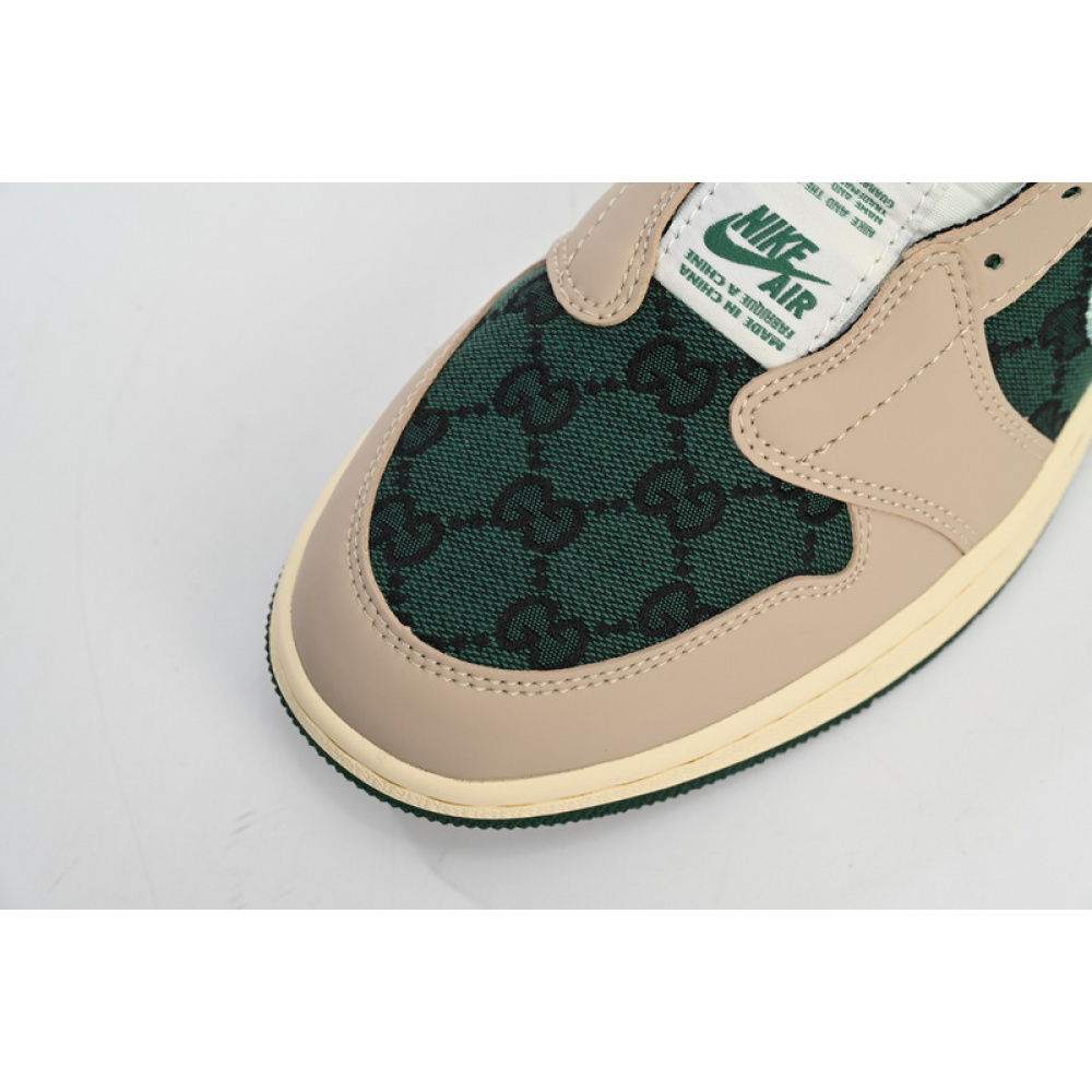 Q3 Air Jordan 1 Low Metallic Green