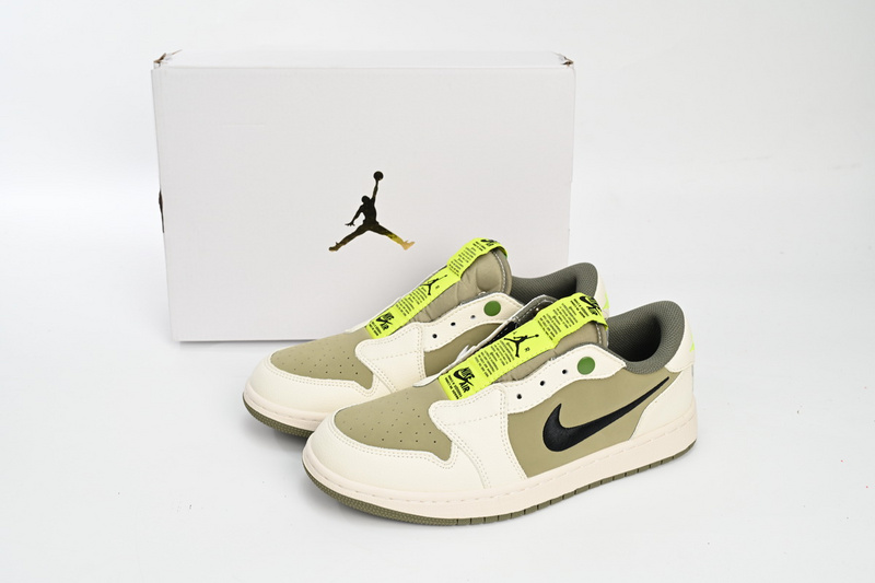 Q3 Air Jordan 1 Low Mustard Green