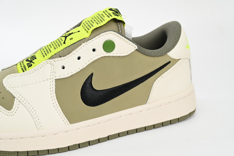 Q3 Air Jordan 1 Low Mustard Green
