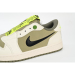 Q3 Air Jordan 1 Low Mustard Green