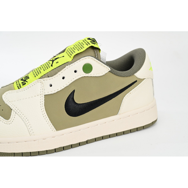 Q3 Air Jordan 1 Low Mustard Green