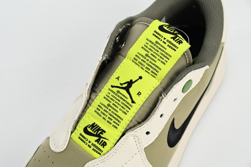 Q3 Air Jordan 1 Low Mustard Green