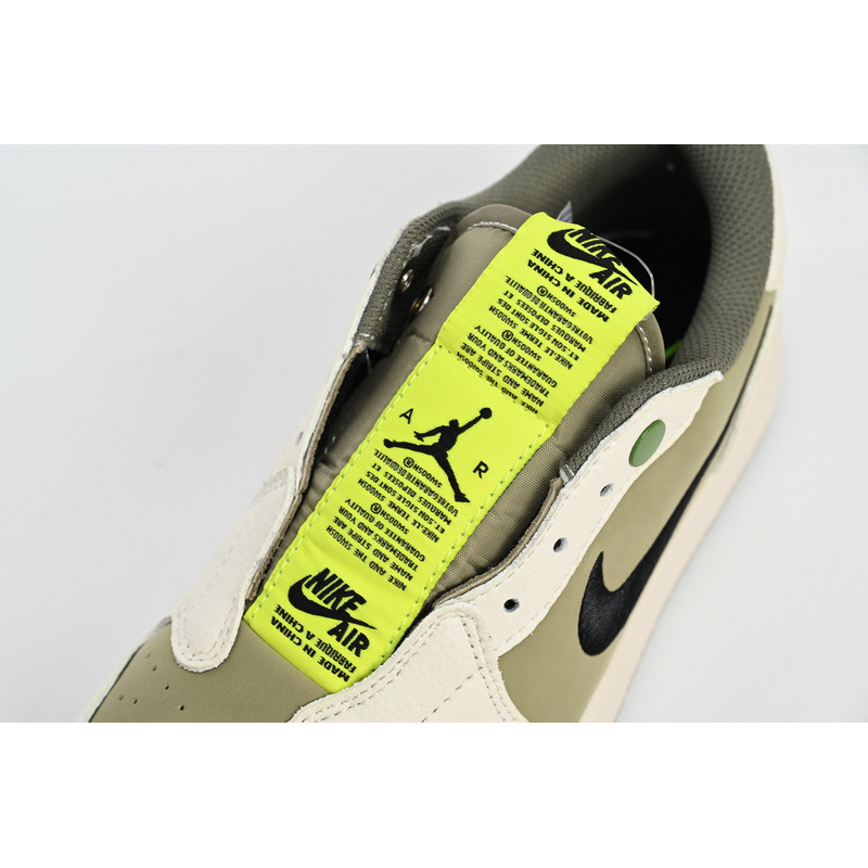 Q3 Air Jordan 1 Low Mustard Green