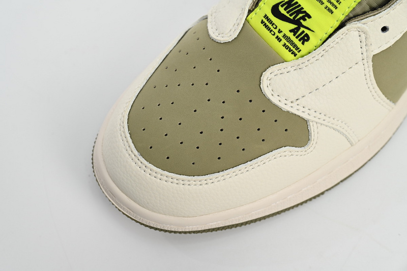 Q3 Air Jordan 1 Low Mustard Green