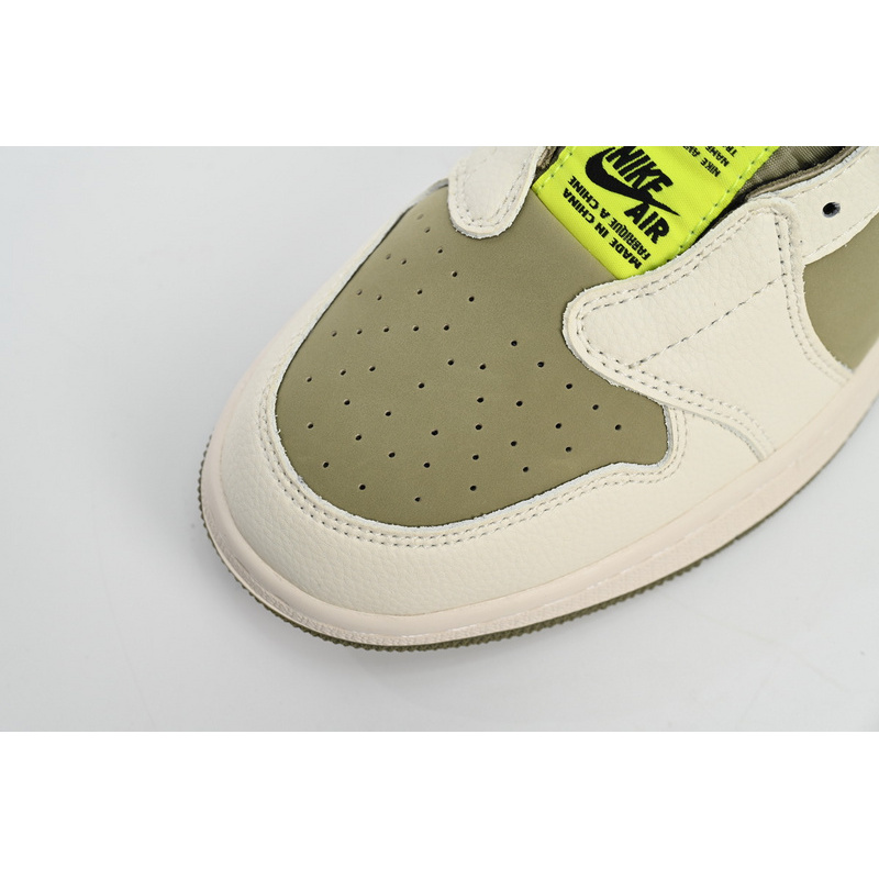 Q3 Air Jordan 1 Low Mustard Green
