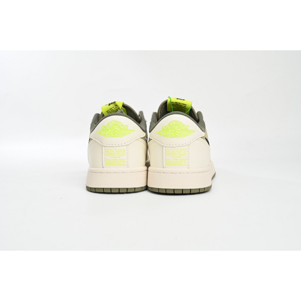 Q3 Air Jordan 1 Low Mustard Green