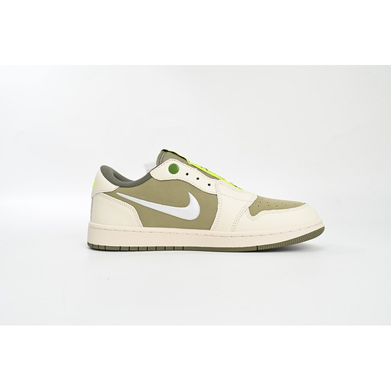 Q3 Air Jordan 1 Low Mustard Green