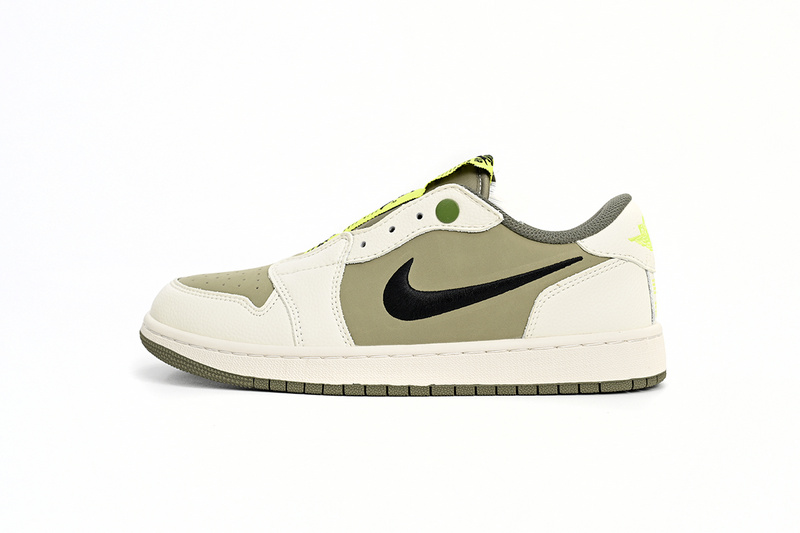 Q3 Air Jordan 1 Low Mustard Green