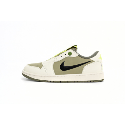 Q3 Air Jordan 1 Low Mustard Green 01