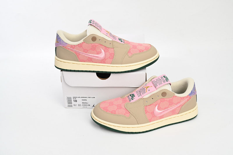 Q3 Air Jordan 1 Low Pink Gradient