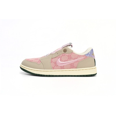 Q3 Air Jordan 1 Low Pink Gradient 01