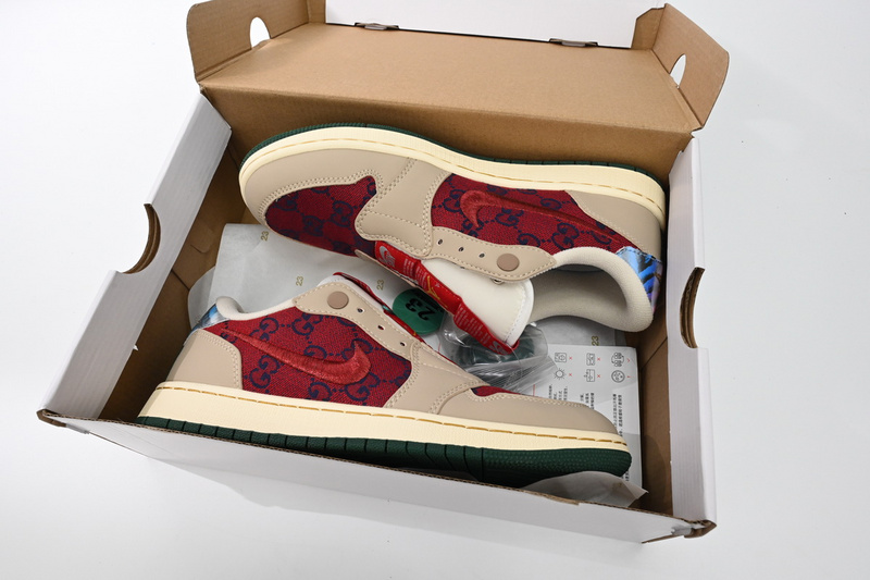 Q3 Air Jordan 1 Low Red Zebra