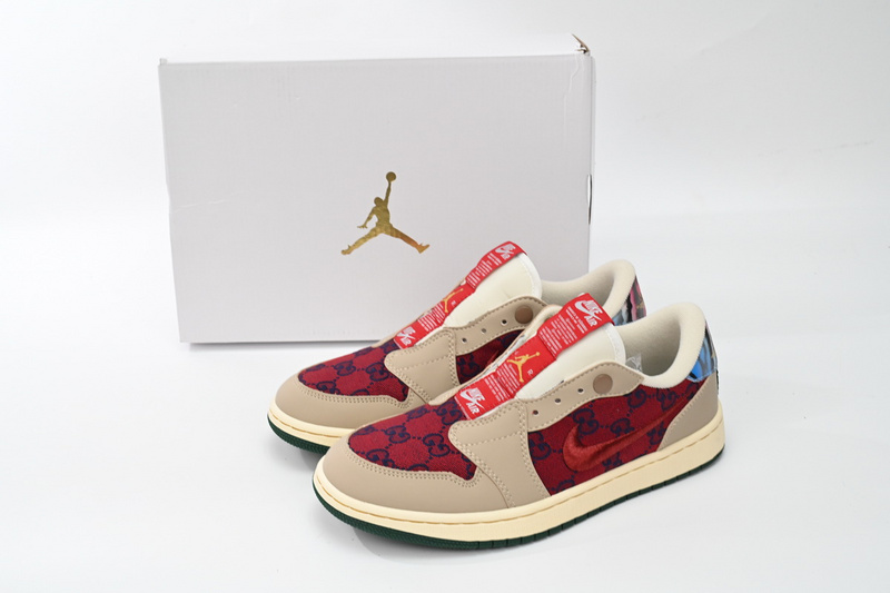 Q3 Air Jordan 1 Low Red Zebra