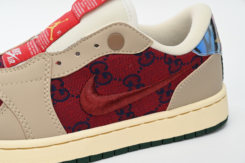 Q3 Air Jordan 1 Low Red Zebra