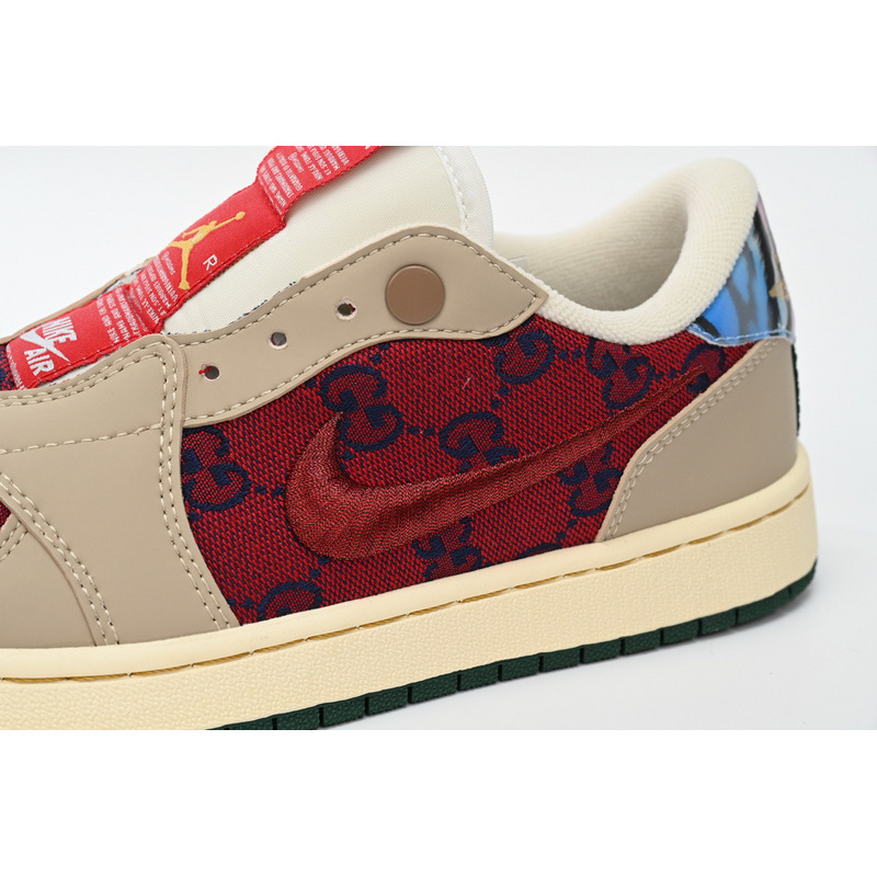 Q3 Air Jordan 1 Low Red Zebra