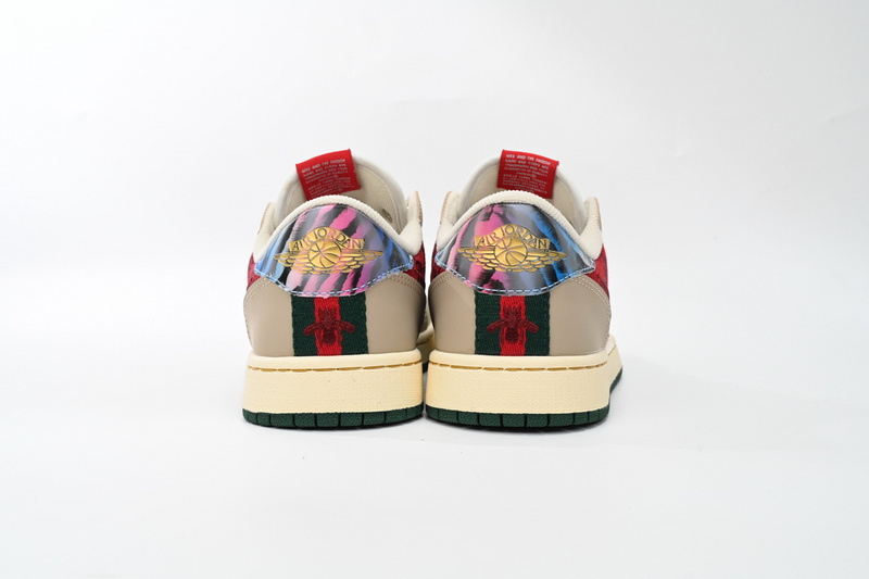 Q3 Air Jordan 1 Low Red Zebra