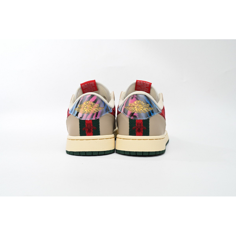 Q3 Air Jordan 1 Low Red Zebra