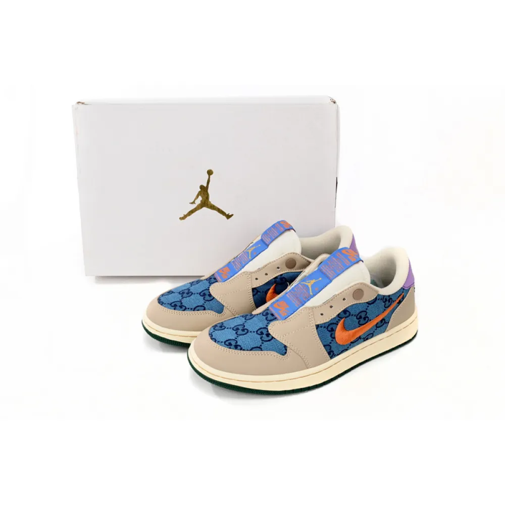 Q3 Air Jordan 1 Low Sea Blue 1.0