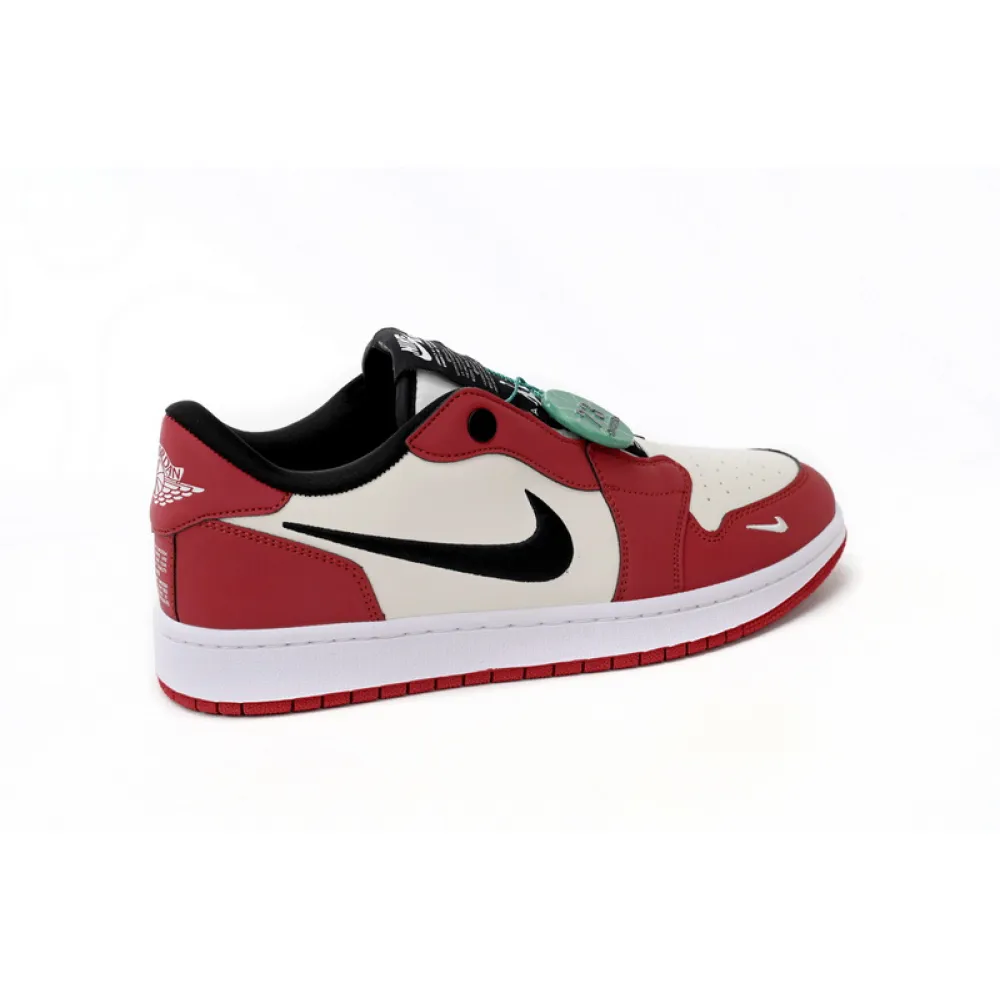 Q3 Air Jordan 1 Low Slip WMNS NRG White Red