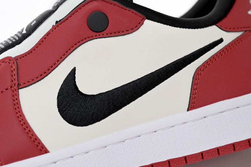 Q3 Air Jordan 1 Low Slip WMNS NRG White Red