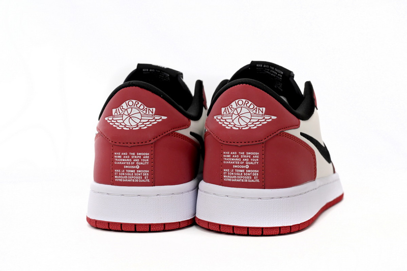 Q3 Air Jordan 1 Low Slip WMNS NRG White Red