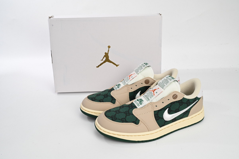 Q3 Air Jordan 1 Low White Green