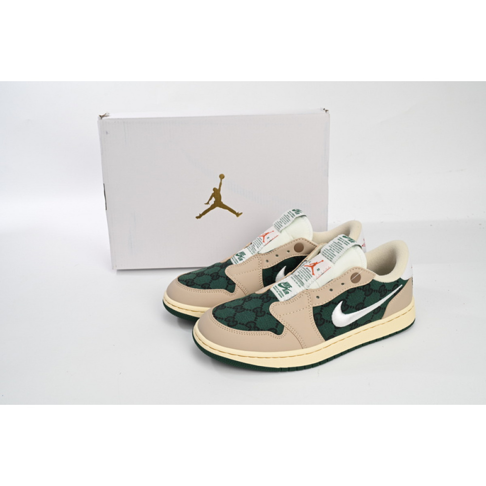 Q3 Air Jordan 1 Low White Green