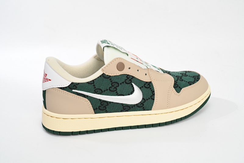 Q3 Air Jordan 1 Low White Green