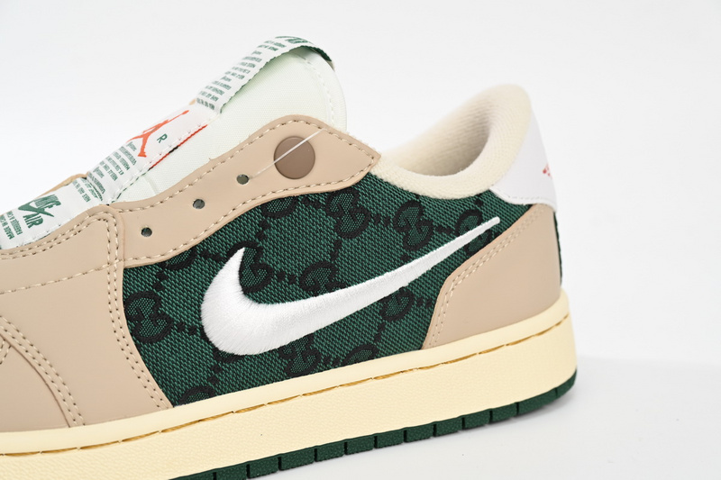 Q3 Air Jordan 1 Low White Green