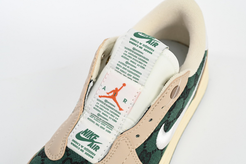 Q3 Air Jordan 1 Low White Green