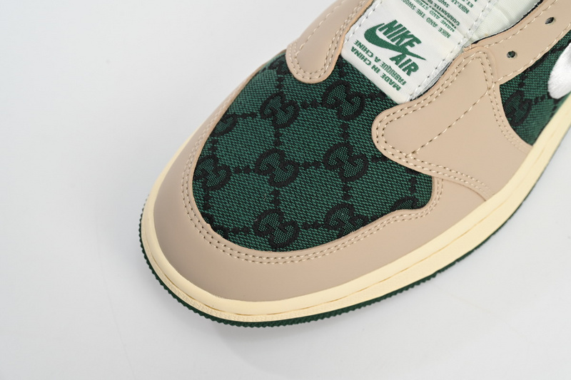 Q3 Air Jordan 1 Low White Green