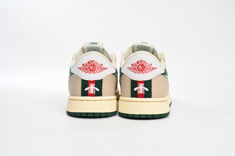 Q3 Air Jordan 1 Low White Green