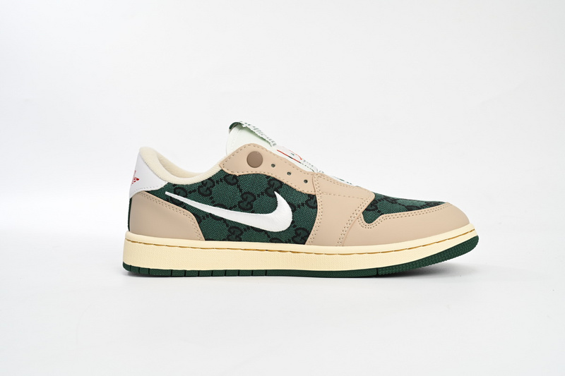 Q3 Air Jordan 1 Low White Green