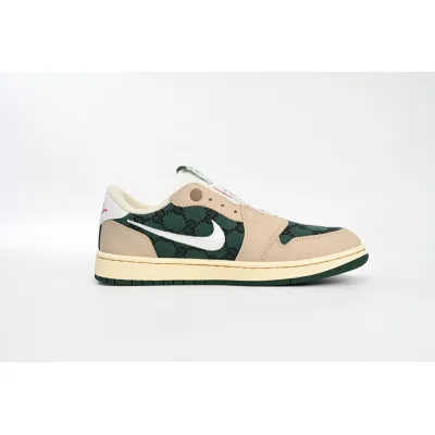 Q3 Air Jordan 1 Low White Green