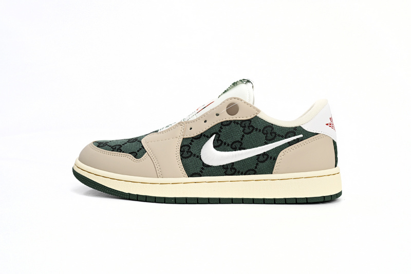Q3 Air Jordan 1 Low White Green