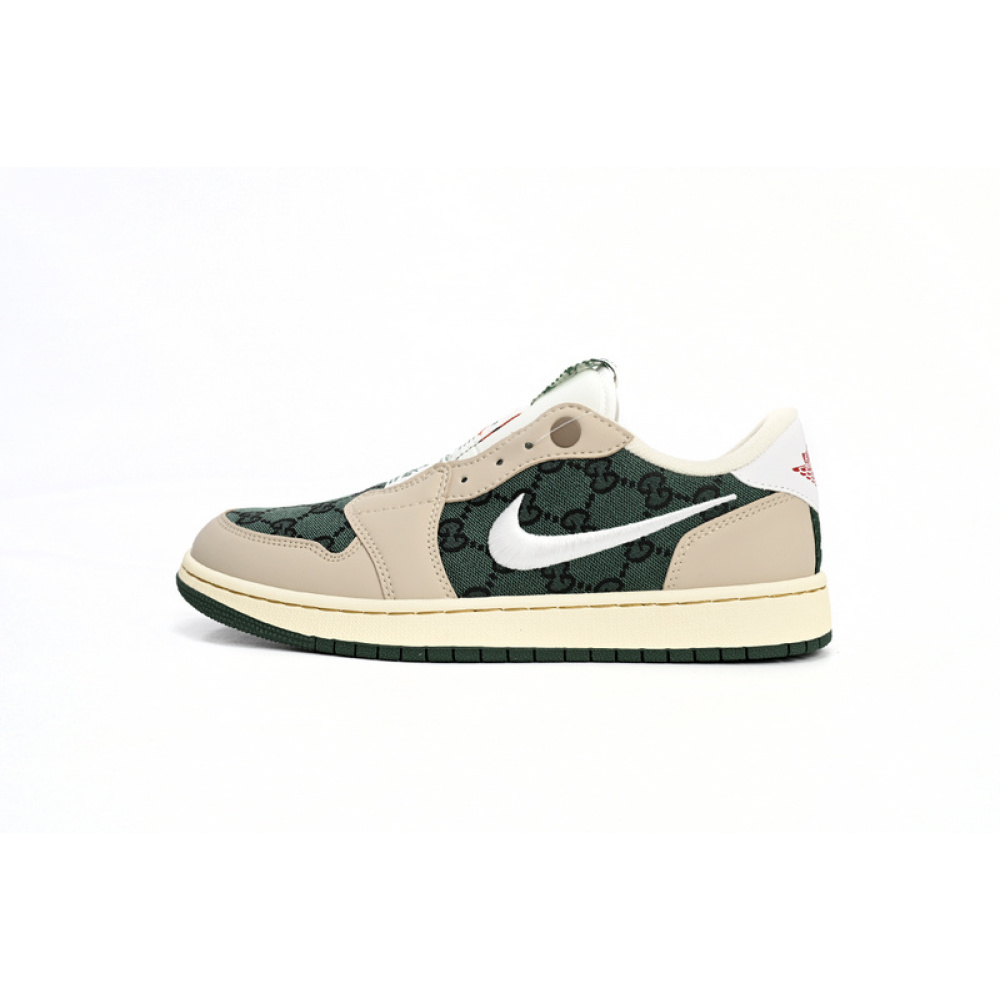 Q3 Air Jordan 1 Low White Green