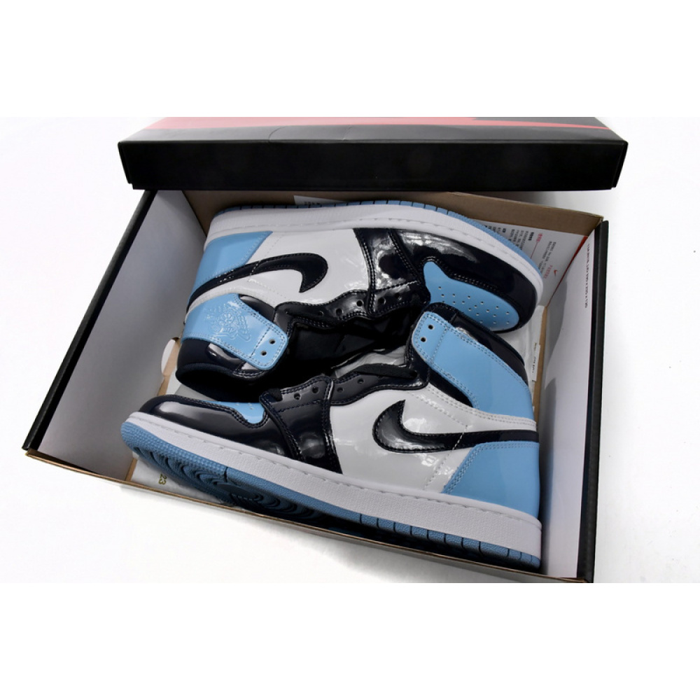 Q3 Air Jordan 1 Retro High OG UNC Patent