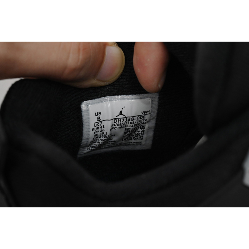 Q4 Batch  Air Jordan 4 Retro Black Canvas