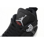 Q4 Batch  Air Jordan 4 Retro Black Canvas