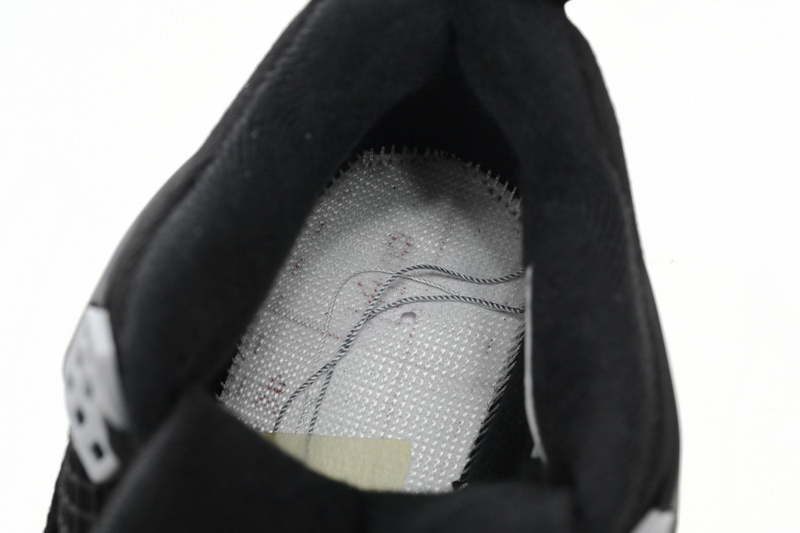 Q4 Batch  Air Jordan 4 Retro Black Canvas