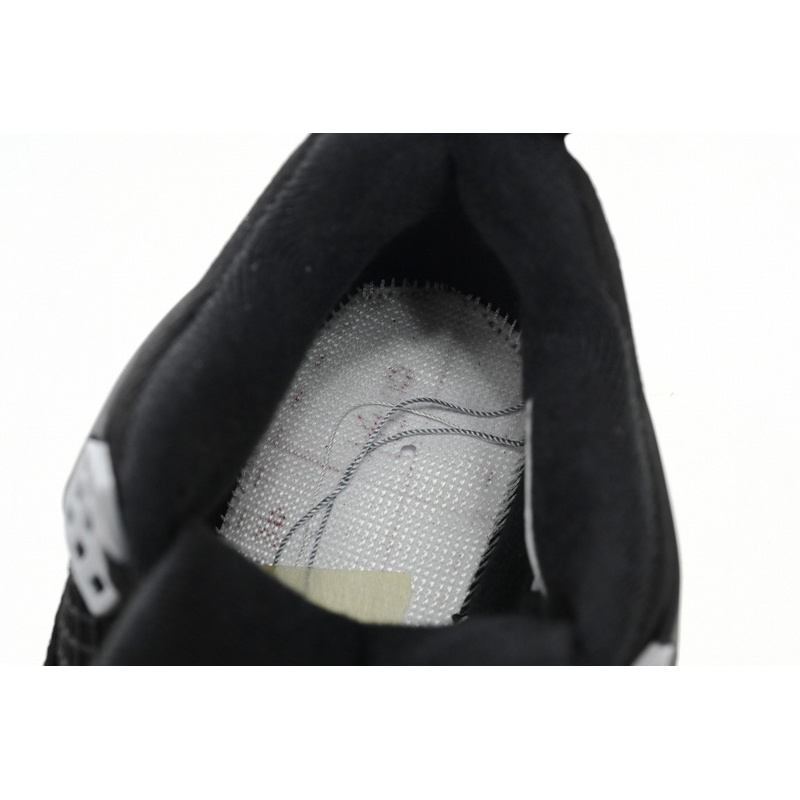 Q4 Batch  Air Jordan 4 Retro Black Canvas