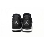 Q4 Batch  Air Jordan 4 Retro Black Canvas