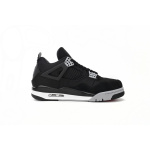 Q4 Batch  Air Jordan 4 Retro Black Canvas