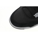 Q4 Batch  Air Jordan 4 Retro Black Canvas