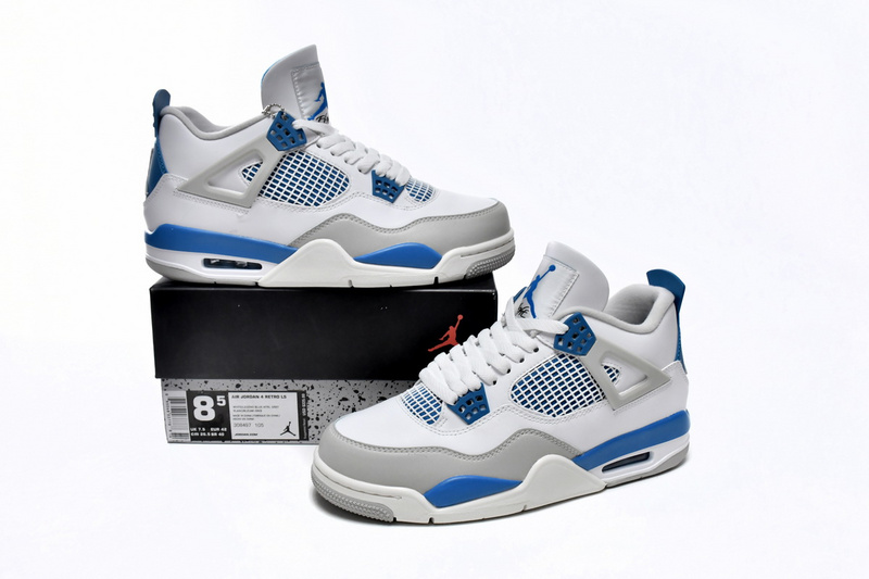 Q4 Batch  Air Jordan 4 Retro Military Blue