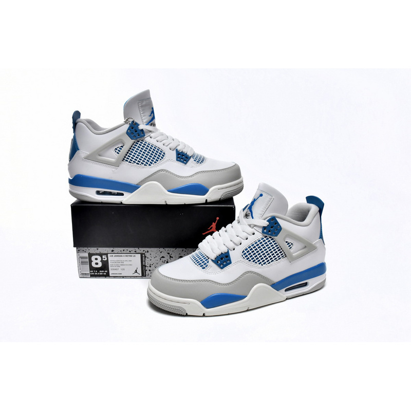 Q4 Batch  Air Jordan 4 Retro Military Blue